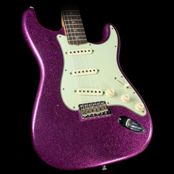 Fender Custom Shop '63 Stratocaster Journeyman Relic  Magenta Sparkle