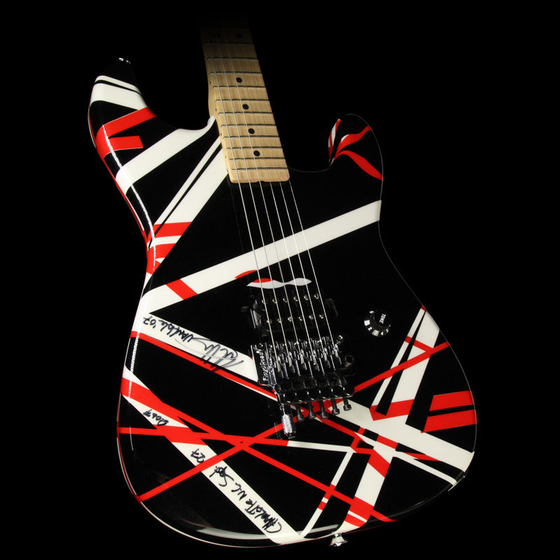 Used 2007 Charvel EVH Art Series Electric Guitar Red, Black 