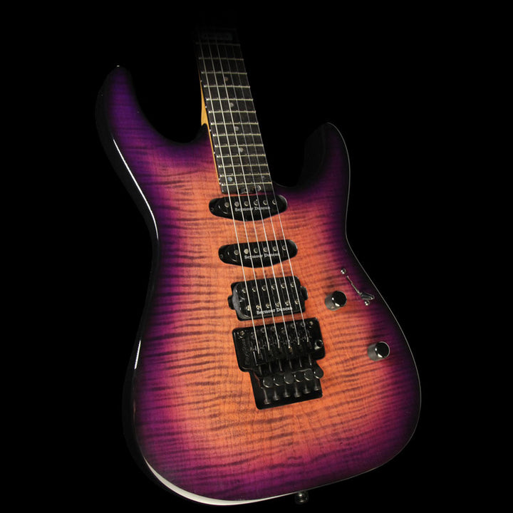 ESP USA M-III Electric Guitar Violet Amber