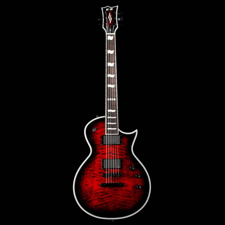 ESP E-II Eclipse QM Black Cherry Sunburst