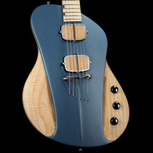 Sauvage Guitars One-Piece Master III Electric Guitar Natural and Aquamarine Blue