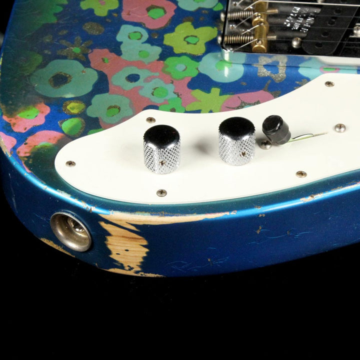 Fender Custom Shop 50's Thinline Telecaster Limited Blue Paisley Relic