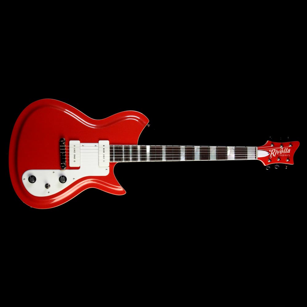 Rivolta Guitars by Dennis Fano Combinata Standard Pomodoro Red