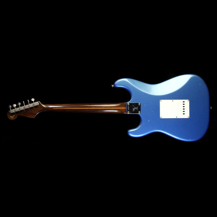 Fender Custom Shop Masterbuilt Yuriy Shishkov 1959 Stratocaster Brazilian Rosewood Neck Electric Guitar Lake Placid Blue