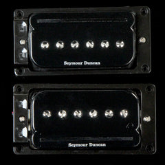 Used Seymour Duncan SHPR-1s P-Rails Pickup Set Black | The