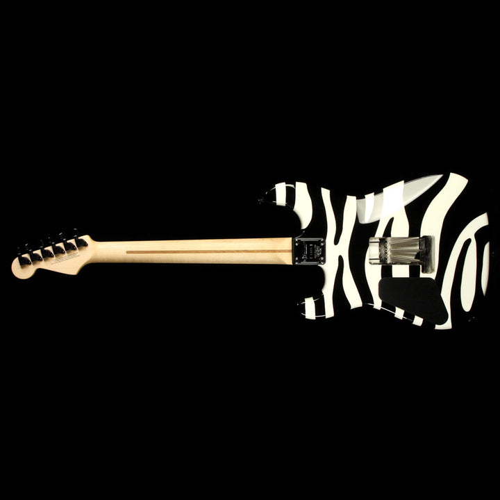 Used 2008 Charvel Custom Shop San Dimas Electric Guitar Dan Lawrence Custom Zebra Stripe