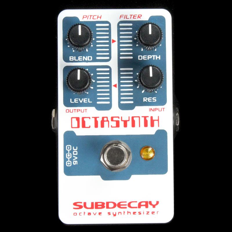 Subdecay Octasynth Octave Synthesizer Effects Pedal | The Music Zoo