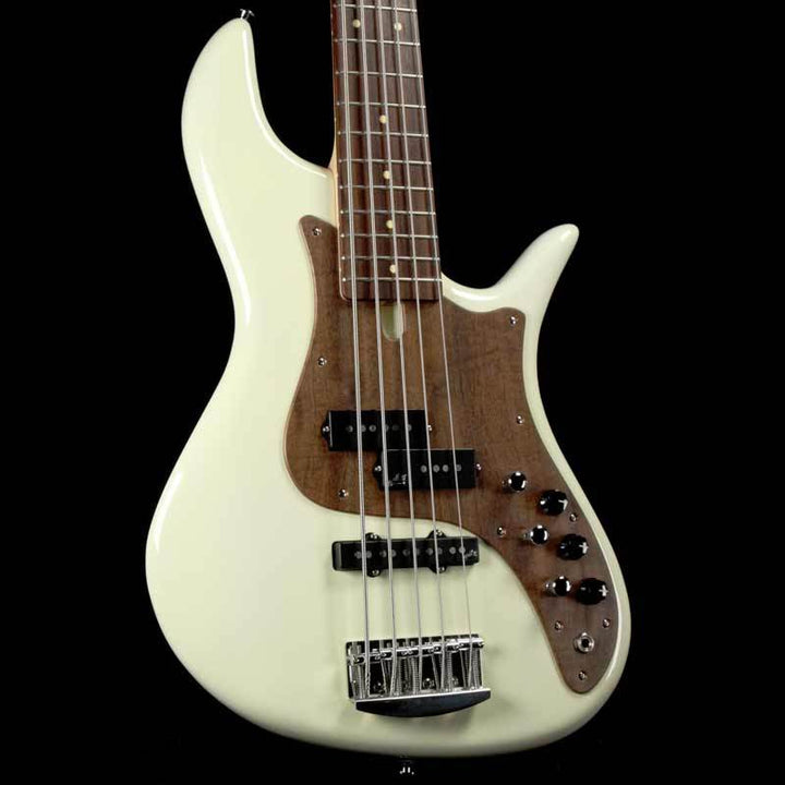 F Bass VF Series P/J Bass 5-String Gloss Olympic White