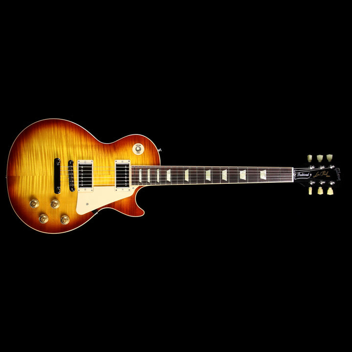 Used 2013 Gibson Les Paul Standard Premium Plus Electric Guitar Iced Tea