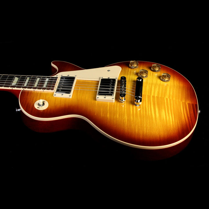 Used 2013 Gibson Les Paul Standard Premium Plus Electric Guitar Iced Tea