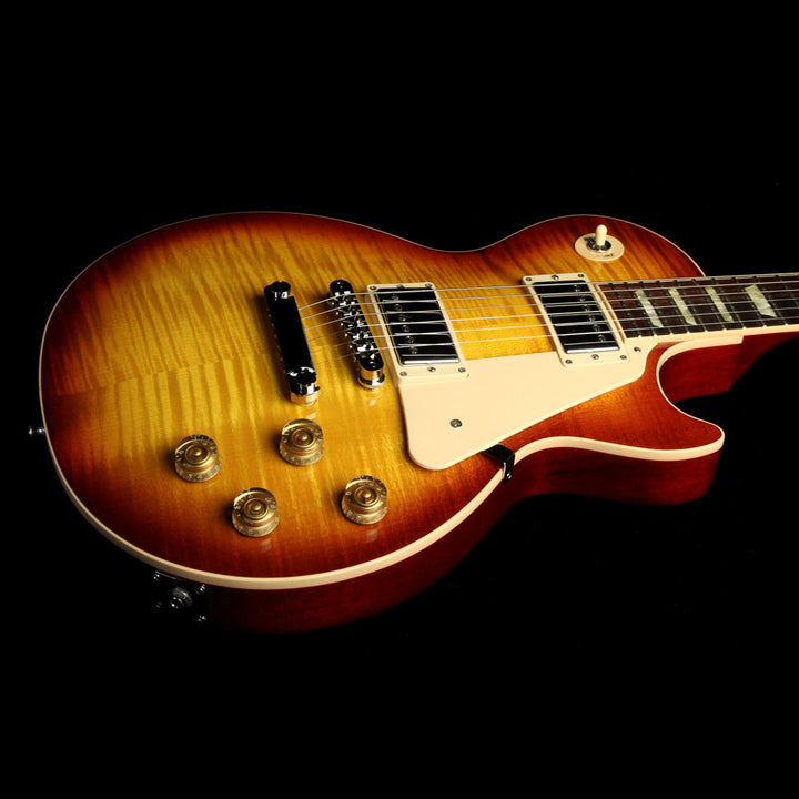 Used 2013 Gibson Les Paul Standard Premium Plus Electric Guitar Iced Tea