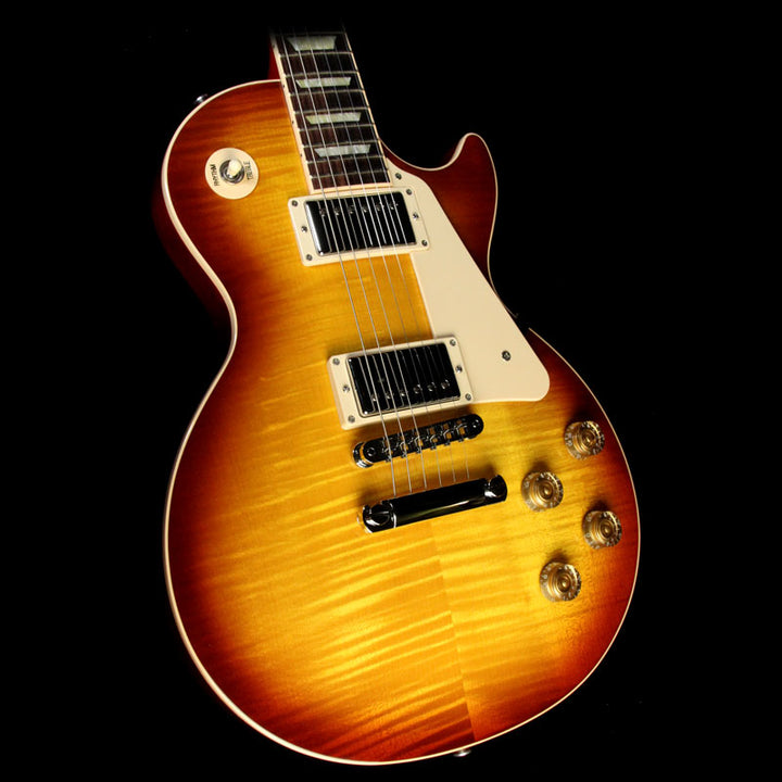 Used 2013 Gibson Les Paul Standard Premium Plus Electric Guitar Iced Tea