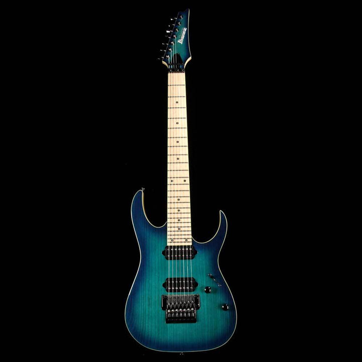 Ibanez RG Prestige RG752AHM Nebula Green Burst