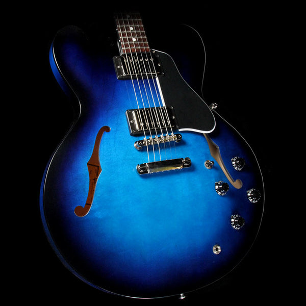 Gibson Memphis ES-335 Dot Blues Burst | The Music Zoo