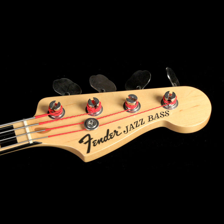 Used Fender MIJ Geddy Lee Jazz Bass Electric Bass Guitar Black