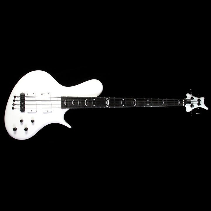 Ritter Instruments R8 Singlecut Electric Bass Guitar Frosted Carrara White