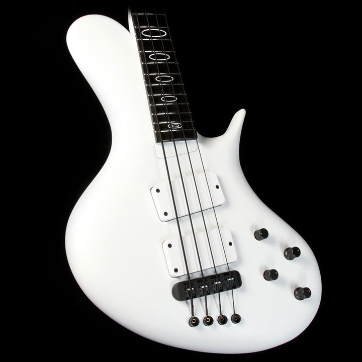 Ritter Instruments R8 Singlecut Electric Bass Guitar Frosted Carrara White