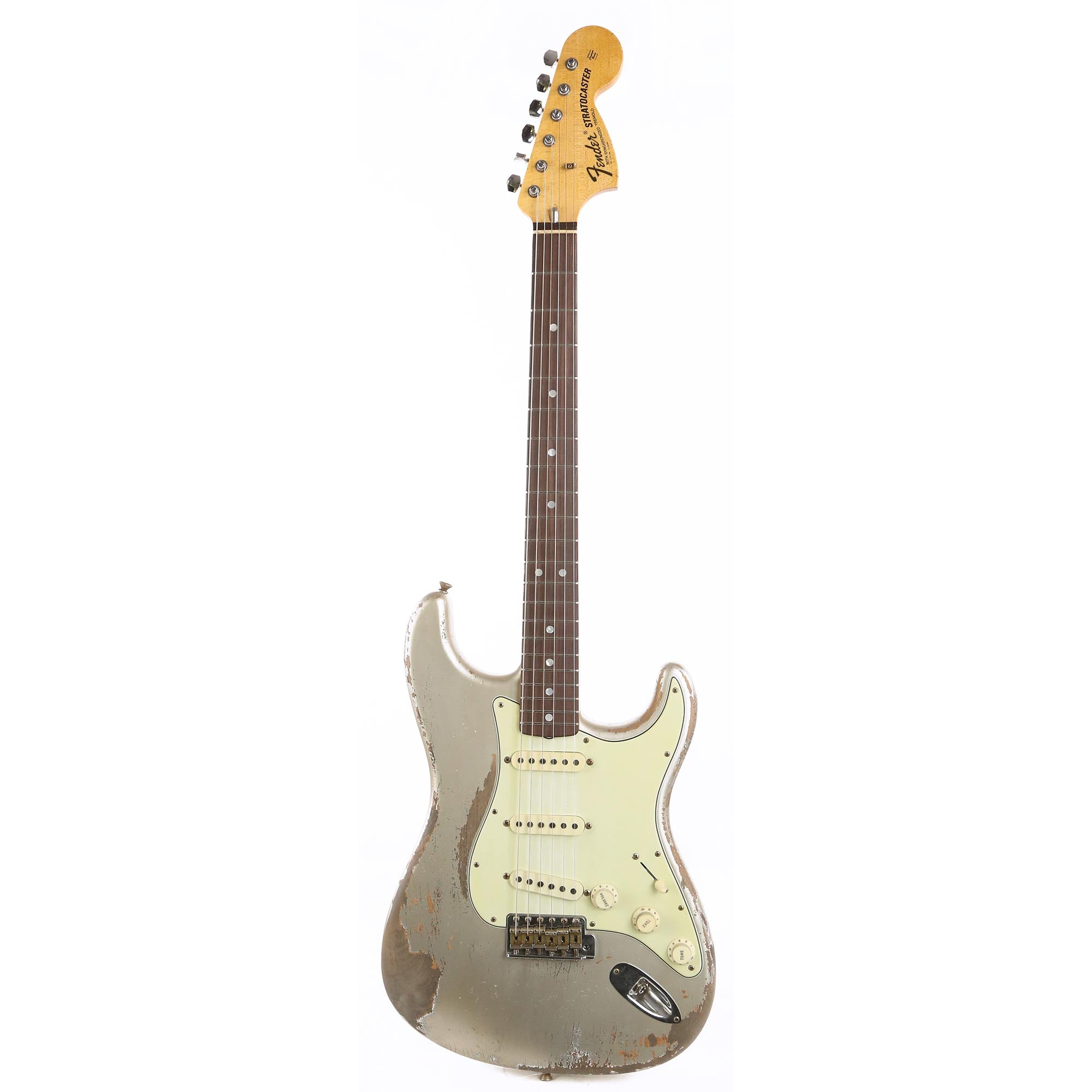 Fender Custom Shop '69 Stratocaster Relic Aged Silver Primer Greg