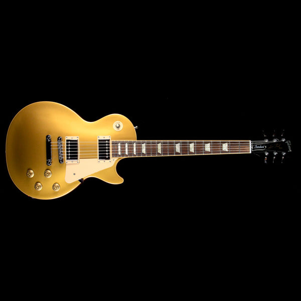 Used 2010 Gibson Les Paul Standard Electric Guitar Goldtop | The Music Zoo