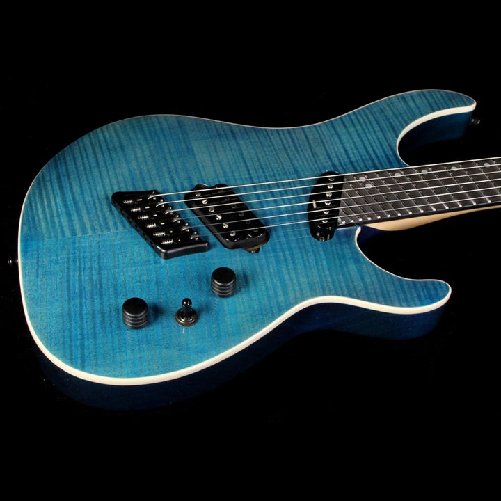 Ormsby GTR Production Model SX 6 Electric Guitar Tropical Blue Flame