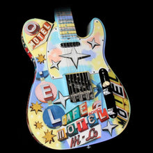 Fender Custom Masterbuilt Greg Fessler Googie Artwork Telecaster Electric Guitar