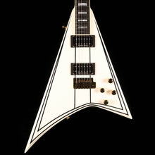 Jackson Custom Shop Randy Rhoads RR 1.5 Music Zoo Exclusive White with Black Pinstripes