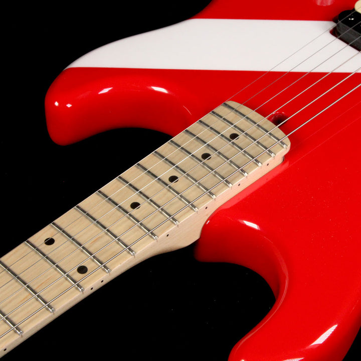 Kramer '84 Baretta Electric Guitar Diver Down Red with White Stripe