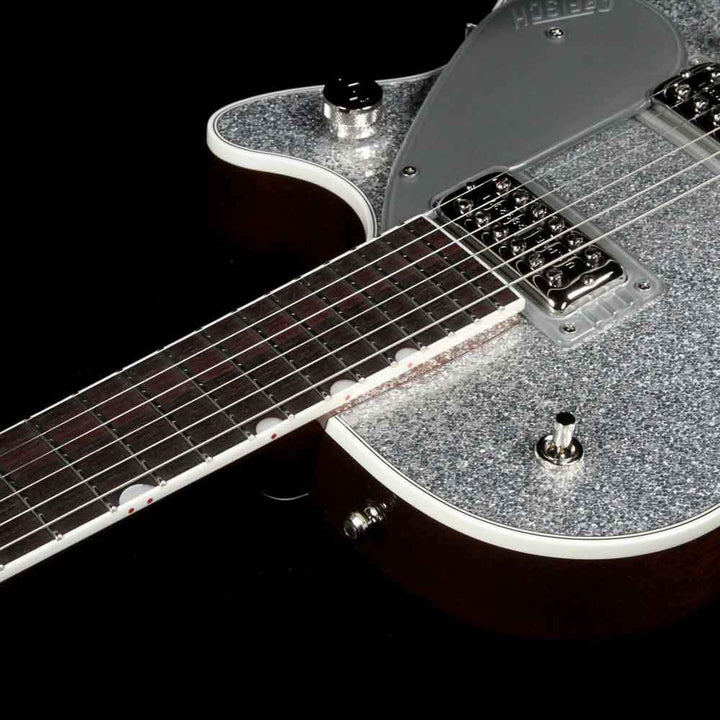 Gretsch G6129 Players Edition Jet FT Silver Sparkle