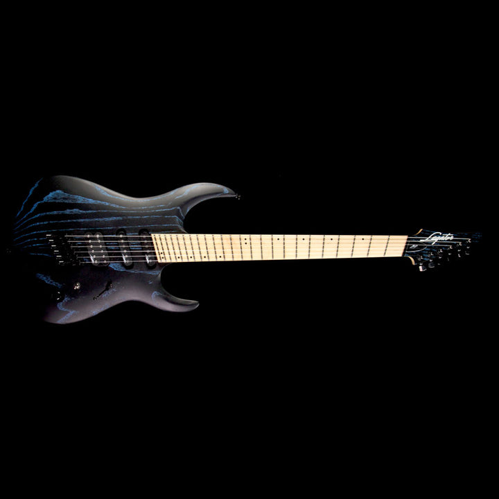 Legator Ninja Fanned Fret 6-String Ash Body Electric Guitar Blue