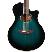 Yamaha APX600 Acoustic Electric Guitar Oriental Blue Burst