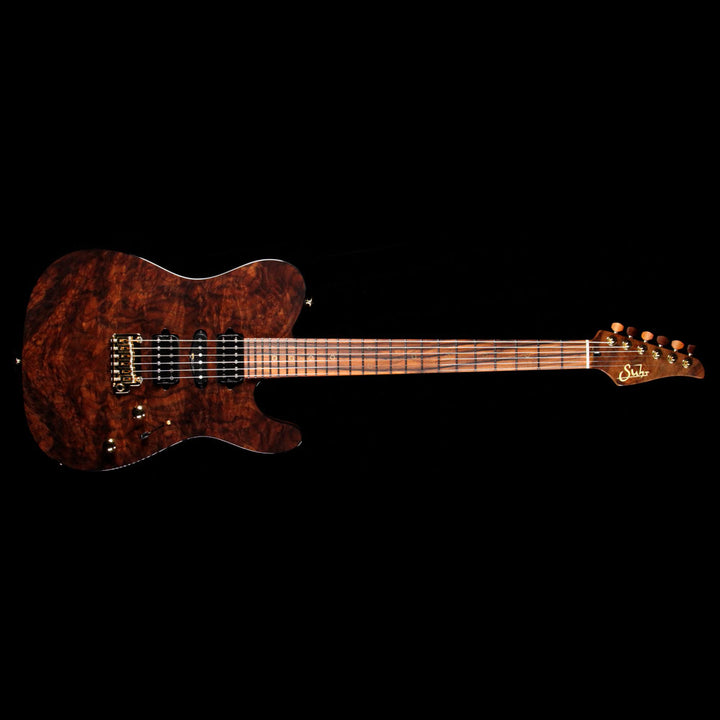 Suhr 2018 Select Modern T Koa and Figured Walnut Electric Guitar Natural