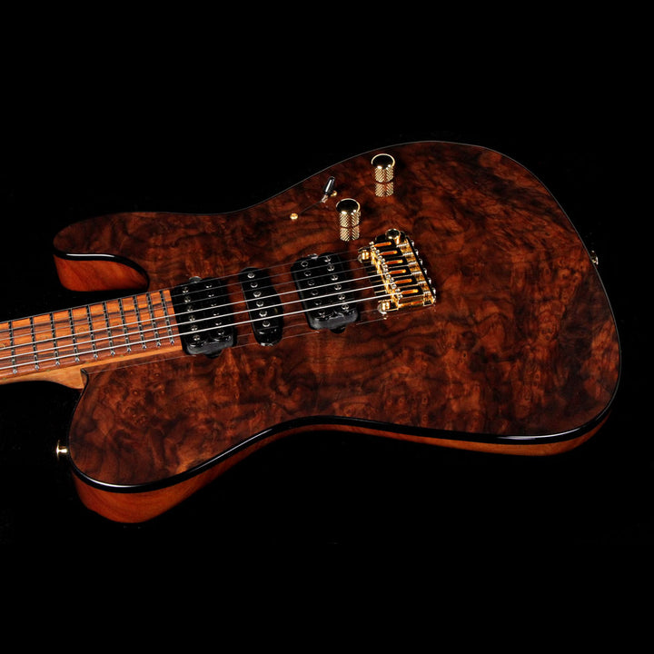 Suhr 2018 Select Modern T Koa and Figured Walnut Electric Guitar Natural