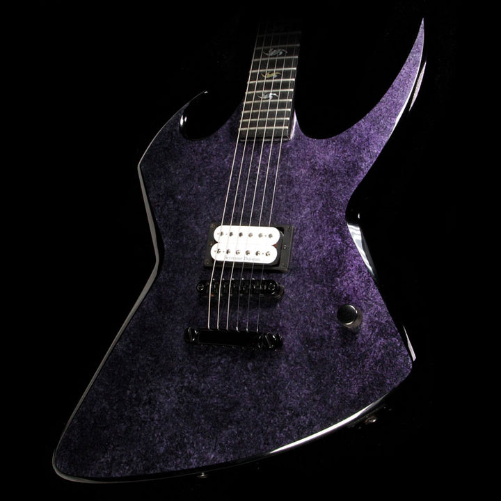 Used 2010 Bernie Rico Junior Hyde Electric Guitar Marbleized Purple