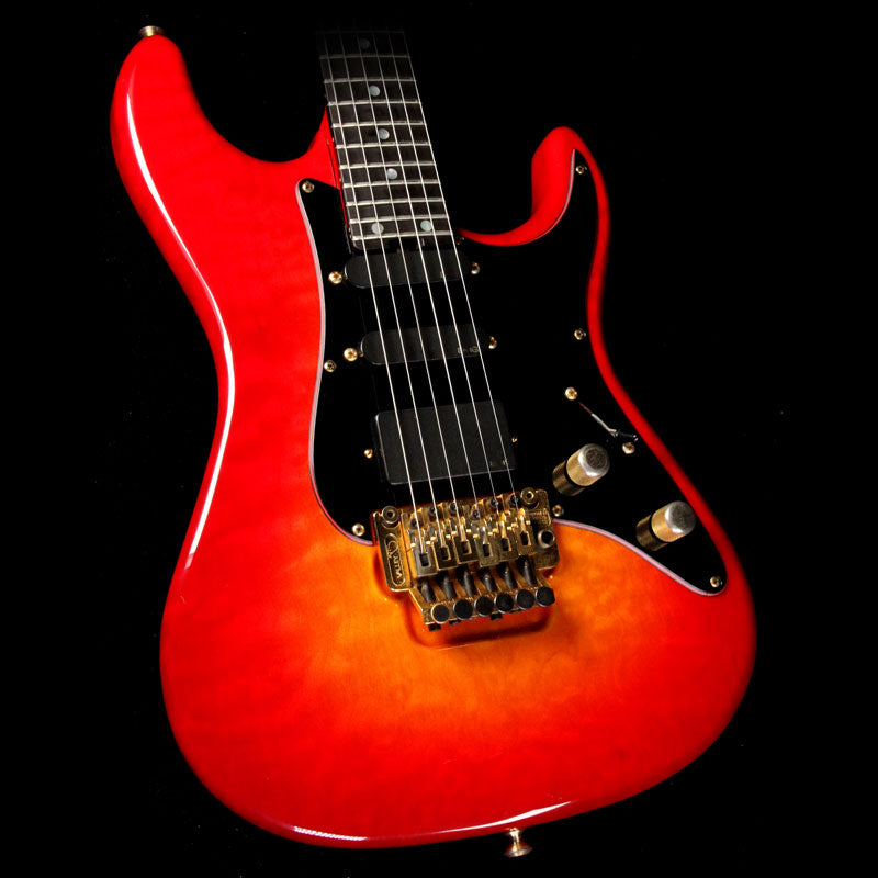 Used 1991 Valley Arts Custom Pro Electric Guitar Fireburst | The