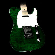 Used Fender Custom Shop Custom Deluxe Telecaster Emerald Green Transparent