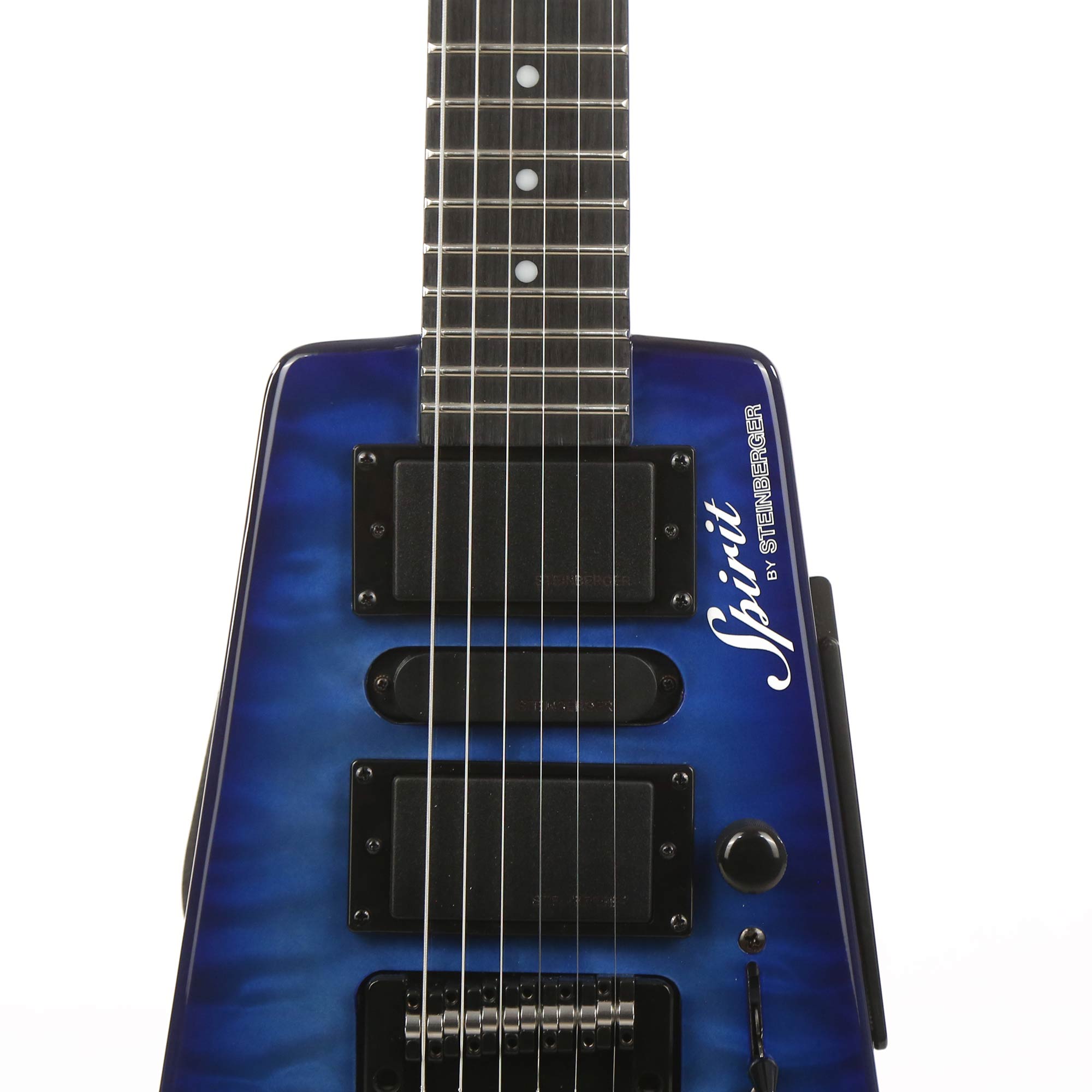 Steinberger Spirit GT Pro Quilt Deluxe Transparent Blue Used | The ...