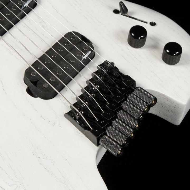 Legator Ghost GHFB7 Fanned Fret 7-String Washed White