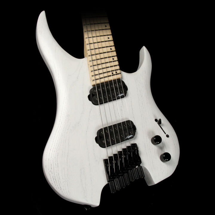 Legator Ghost GHFB7 Fanned Fret 7-String Washed White