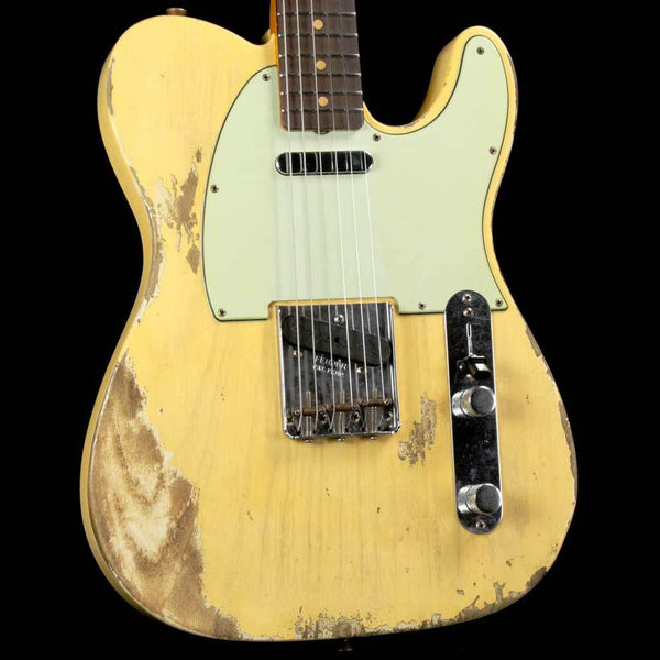 Fender Custom Shop '63 Telecaster Heavy Relic Super Faded Aged Nocaste ...