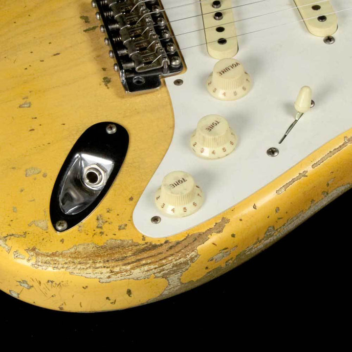 Fender Custom Shop '57 Stratocaster Heavy Relic Nocaster Blonde