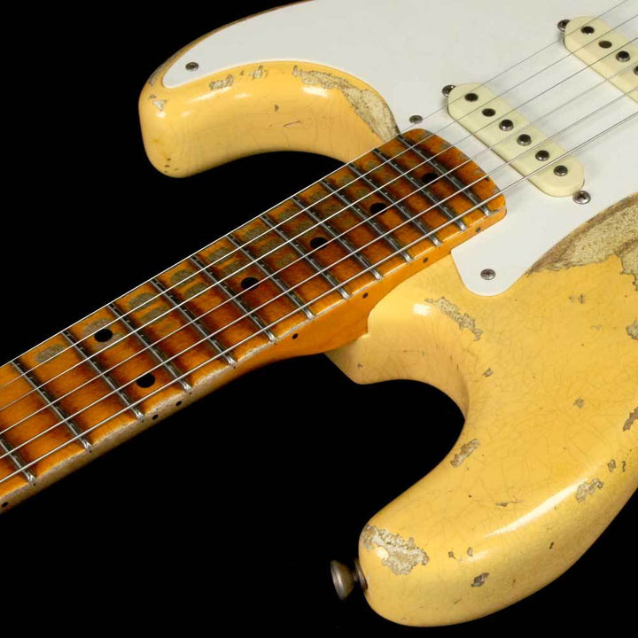 Fender Custom Shop '57 Stratocaster Heavy Relic Nocaster Blonde