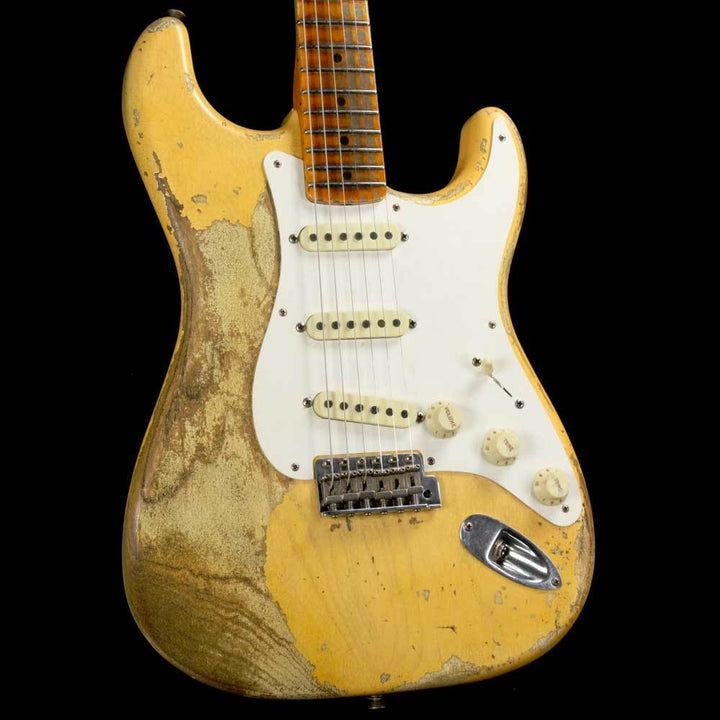 Fender Custom Shop '57 Stratocaster Heavy Relic Nocaster Blonde