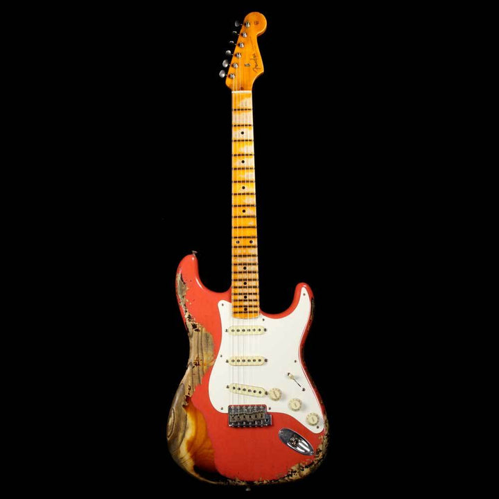 Fender Custom Shop '57 Stratocaster Heavy Relic Tahitian Coral Over 2-Tone Sunburst