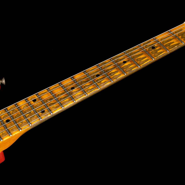 Fender Custom Shop '57 Stratocaster Heavy Relic Fiesta Red over 2-Tone Sunburst Finish