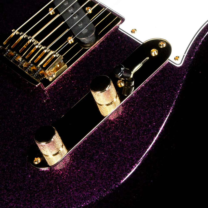 Fender Custom Shop Super Custom Deluxe Telecaster Magenta Sparkle