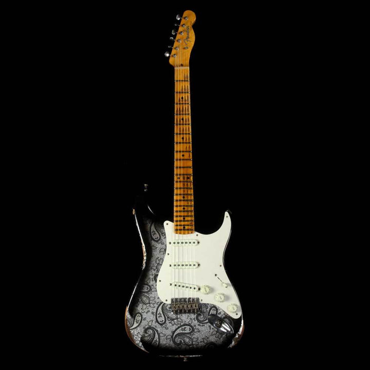 Fender Custom Shop Paisley Mischief Maker Stratocaster Heavy Relic Black Paisley