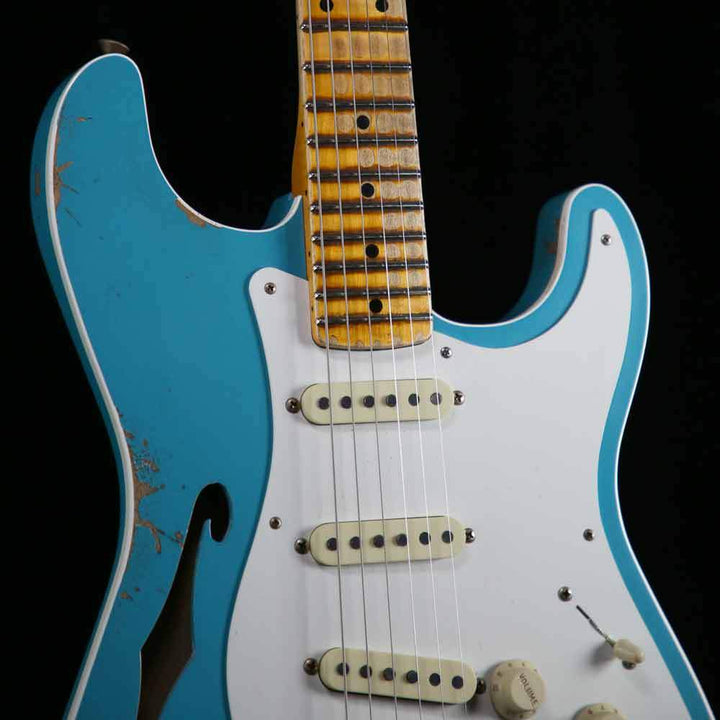 Fender Custom Shop '56 Thinline Stratocaster Taos Turquoise