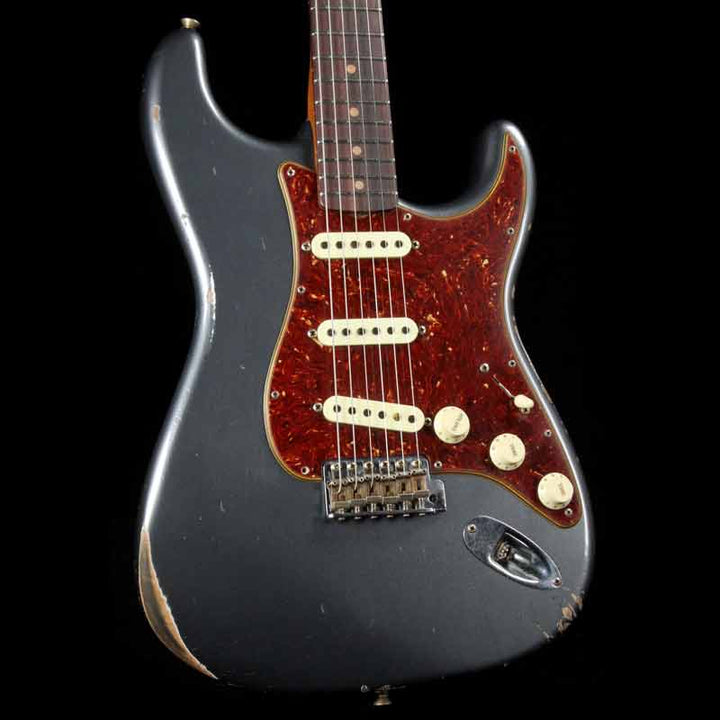 Fender Custom Shop Roasted 1960 Stratocaster Charcoal Frost Metallic 2018 NAMM LTD