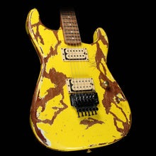 Used Charvel Custom Shop San Dimas Nitro Aged Electric Guitar 2017 Graffiti Yellow