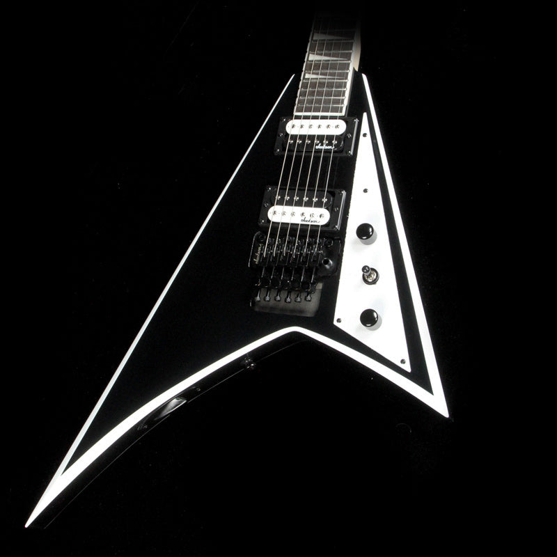 Jackson JS Series Rhoads Black with White Bevels | The Music Zoo